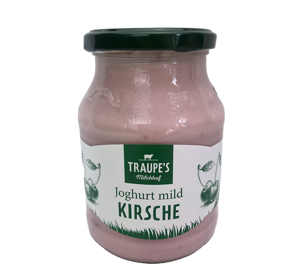 Traupe Joghurt mit Kirsche - Traupes Milchhof